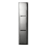 Matte Black 8 in. x 36 in. Stainless Steel Niche - Super Arbor