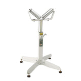 Heavy Duty 22 in. x 32 in. Adjustable V-Roller Pipe Stand - Super Arbor