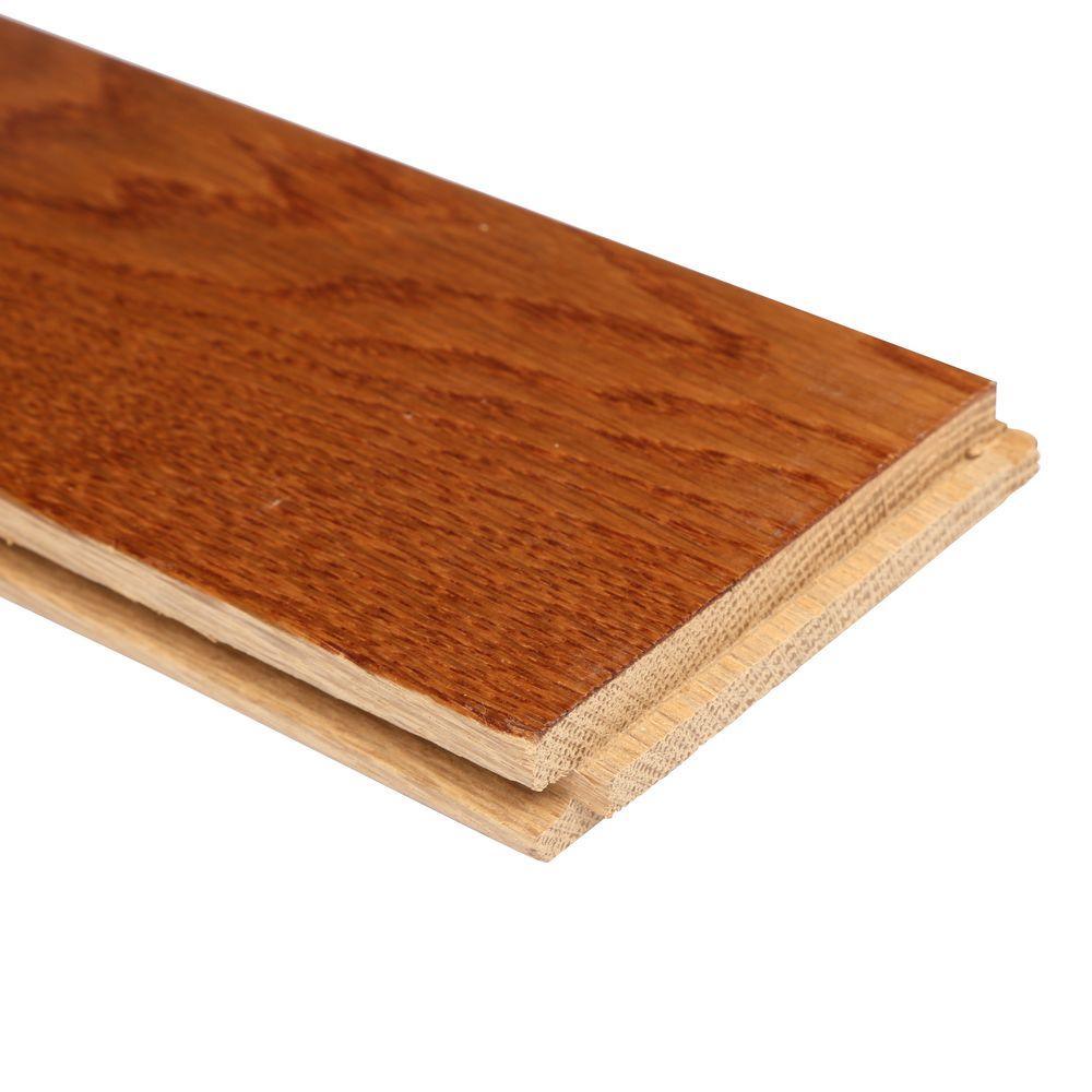 Bruce Plano Marsh 3/4 in. Thick x 3-1/4 in. Wide x Varying Length Solid Hardwood Flooring (22 sq. ft. / case) - Super Arbor