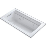 Archer 5 ft. Whirlpool Tub in White - Super Arbor