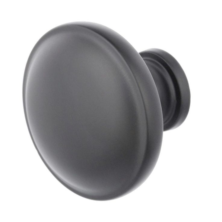 Domed 1-1/4 in. Champagne Classic Round Cabinet Knob (25-Pack)