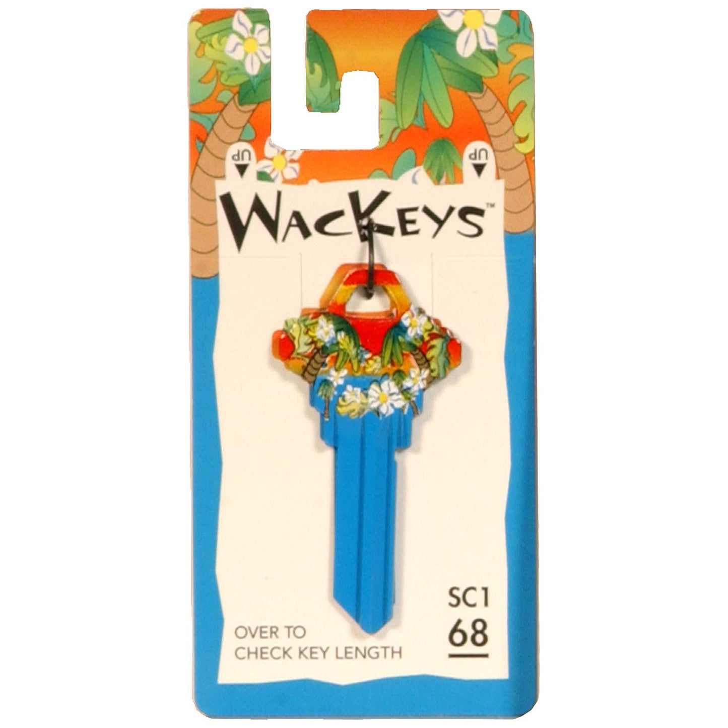 Hillman Wackeys Hawaiian House/Office Universal Key Blank SC1/68 Single