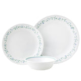 16-Piece Casual Country Cottage Glass Dinnerware Set (Service for 4)