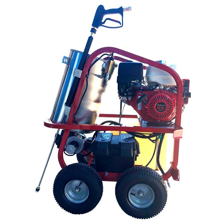 Pressure-Pro Dirt Laser 4000 PSI 3.5 GPM Hot Water Gas Pressure Washer with Honda GX390 Engine