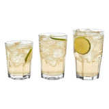 Stonehenge 30-Piece Clear Glass Set
