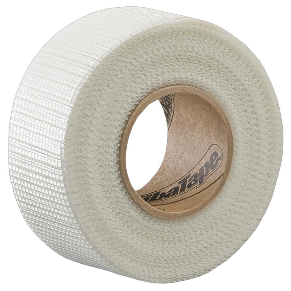 Saint-Gobain ADFORS FibaTape Standard White 1-7/8 in. x 180 ft. Self-Adhesive Mesh Drywall Joint Tape - Super Arbor
