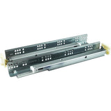 15 in. Soft Close Full Extension Under Mount Cabinet Drawer Slide 100 lbs. (5-Pairs)