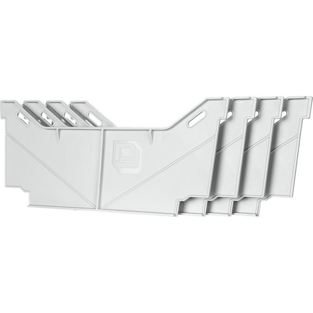 DECKED Wide Drawer Divider Set for DECKED Pick Up Truck Storage System (4-Pack) - Super Arbor