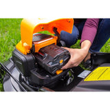 MOWOX 20 in. 82-Volt Self-Propelled Cordless Walk Behind Mower with 5.0 Ah Battery and Charger