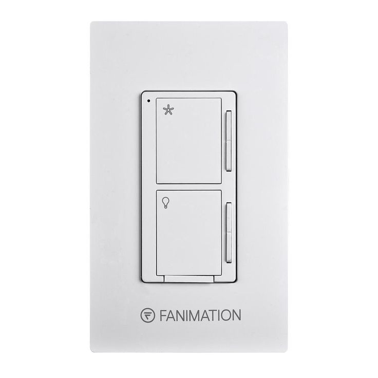 3-Speed Wall Switch, White