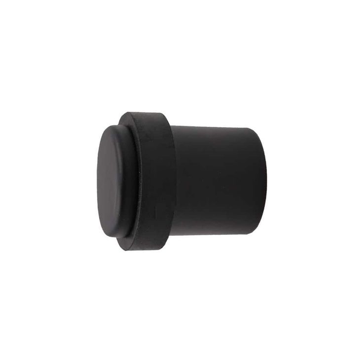 Matte Black Round Floor Door Stop