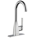 Xander Single-Handle Bar Faucet in Chrome - Super Arbor