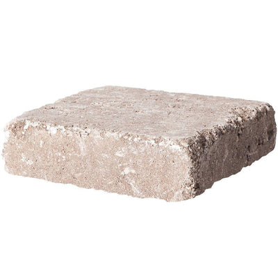 RumbleStone Square 7 in. x 7 in. x 1.75 in. Cafe Concrete Paver - Super Arbor