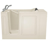 Acrylic Luxury 48 in. x 28 in. Left Hand Walk-In Whirlpool and Air Bathtub in Linen - Super Arbor
