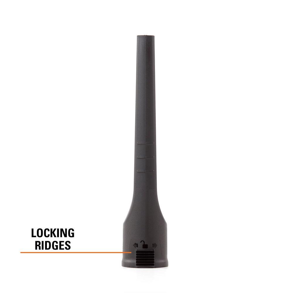 2-1/2 in. Locking Accessory Crevice Tool for RIDGID Wet Dry Vacs - Super Arbor