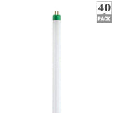 Philips 14-Watt 22 in. Linear T5 Fluorescent Tube Light Bulb Cool White (4100K) Alto (40-Pack)
