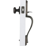 Arlington Venetian Bronze Handle Only without Deadbolt with Hancock Door Knob - Super Arbor