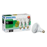 Philips 50-Watt Equivalent Halogen BR30 Dimmable Flood Light Bulb (3-Pack)