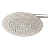 7-spray 8 in. Dual Shower Head and Handheld Shower Head with Body spray in Brushed-Nickel