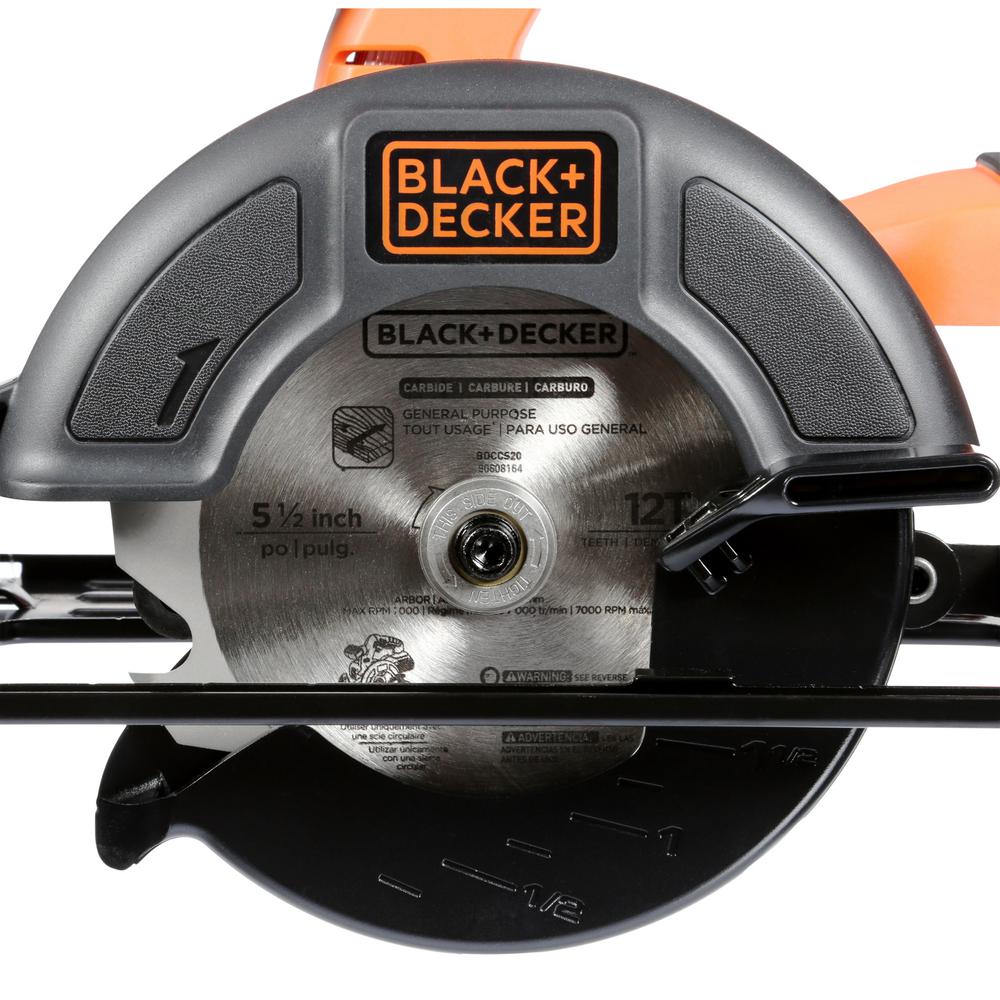 20-Volt MAX Lithium-Ion Cordless 5-1/2 in. Circular Saw (Tool-Only) - Super Arbor