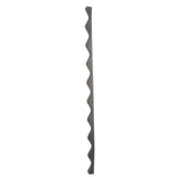 2 ft. Closure Strip Foam Corrugated Roof Accessory in Black