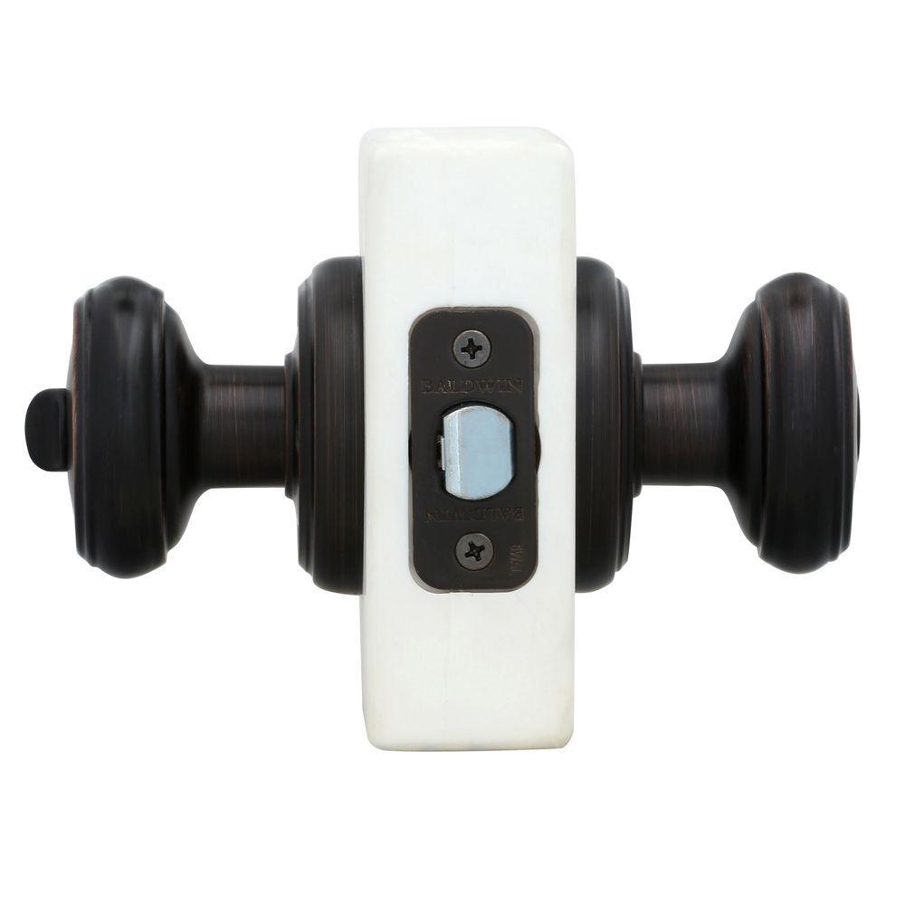 Prestige Carnaby Venetian Bronze Bed/Bath Door Knob (4-Pack) - Super Arbor