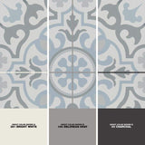MSI Blume Encaustic 8 in. x 8 in. Matte Porcelain Floor and Wall Tile (5.33 sq. ft. / case)