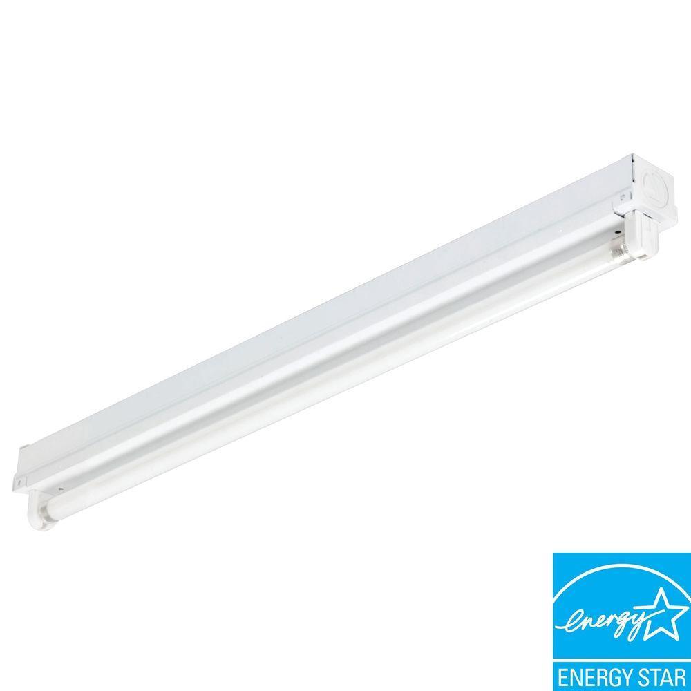 MNS5 1 14 LP Mini Strip 1-Light White Fluorescent Utility Light - Super Arbor