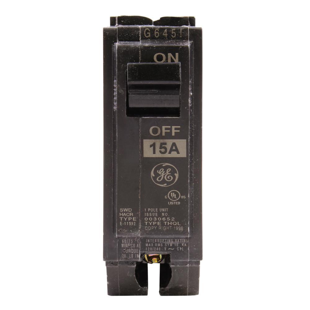 Q-Line 15 Amp 1 in. Single-Pole Circuit Breaker - Super Arbor
