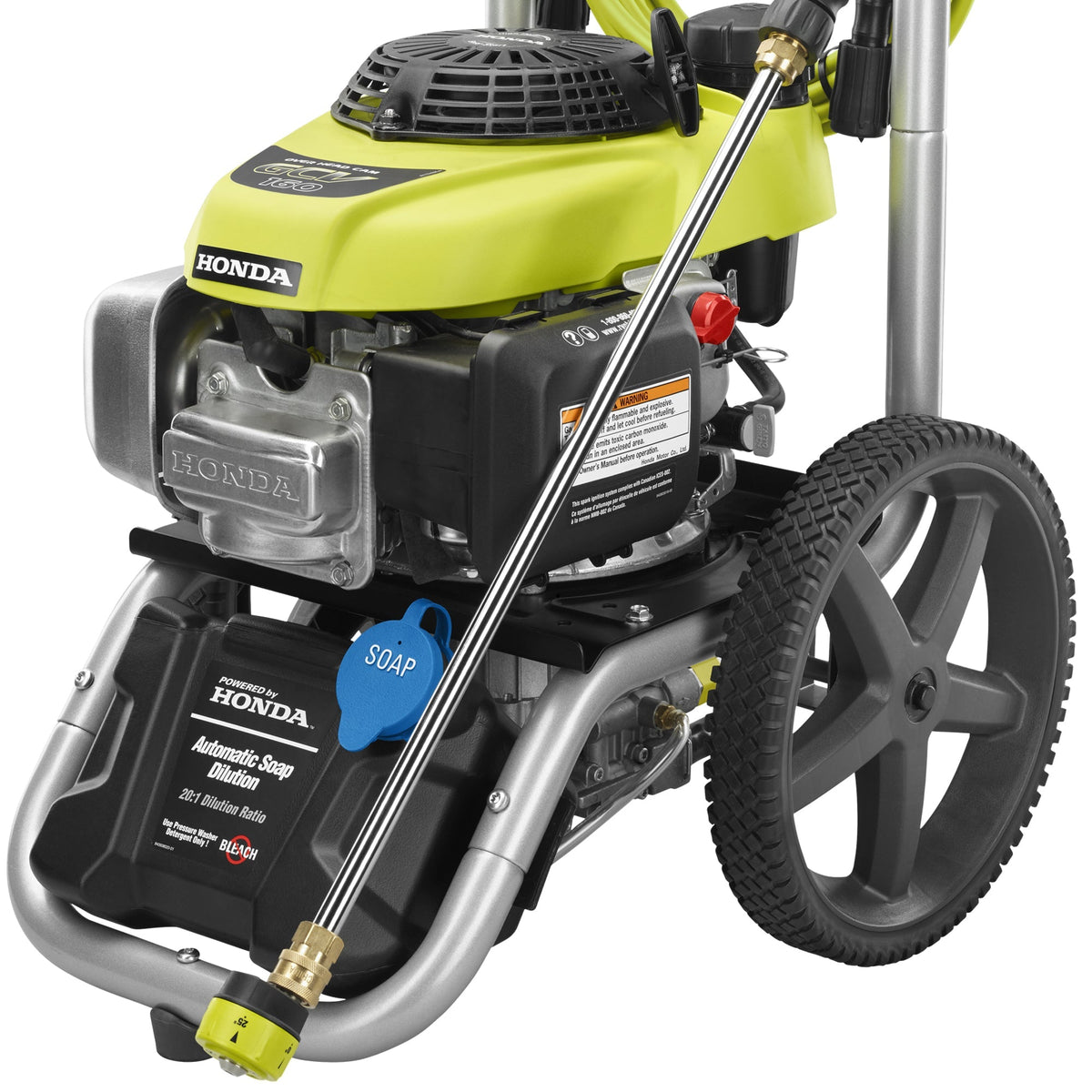 RYOBI 3000 PSI 2.3 GPM Honda Gas Pressure Washer (RY803001)