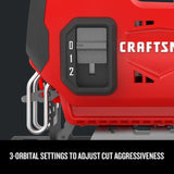 CRAFTSMAN V20 20-Volt Max Variable Speed Keyless Jigsaw (Battery Included)