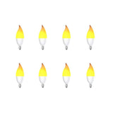 Feit Electric 2-Watt Equivalent CA10 Flame Design Candelabra Base LED Light Bulb (24-Pack)