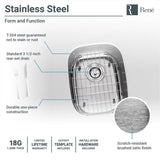 Undermount Stainless Steel 15 in. Single Bowl Bar Sink
