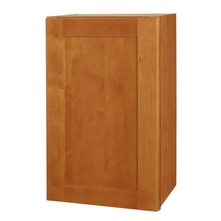 Home Decorators Collection Newport 15 in. W x 12 in. D x 42 in. H Assembled Plywood Wall Kitchen Cabinet in Cinnamon with Soft Close