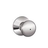 Plymouth Bright Brass Privacy Bed/Bath Door Knob - Super Arbor