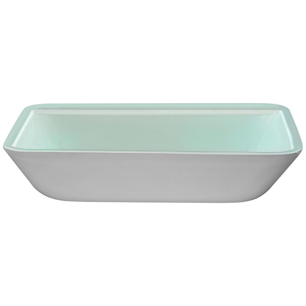 Amenta Vessel Sink in White - Super Arbor