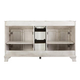 Corsicana 60 in. W x 21.5 in. D Vanity Cabinet Only in Antique White - Super Arbor