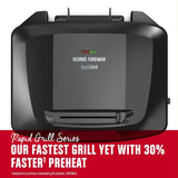 8 Serving Removable Plate Electric Indoor Grill and Panini Press, Black