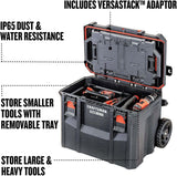 CRAFTSMAN TRADESTACK System 22.5-in Black Structural Foam Lockable Tool Box