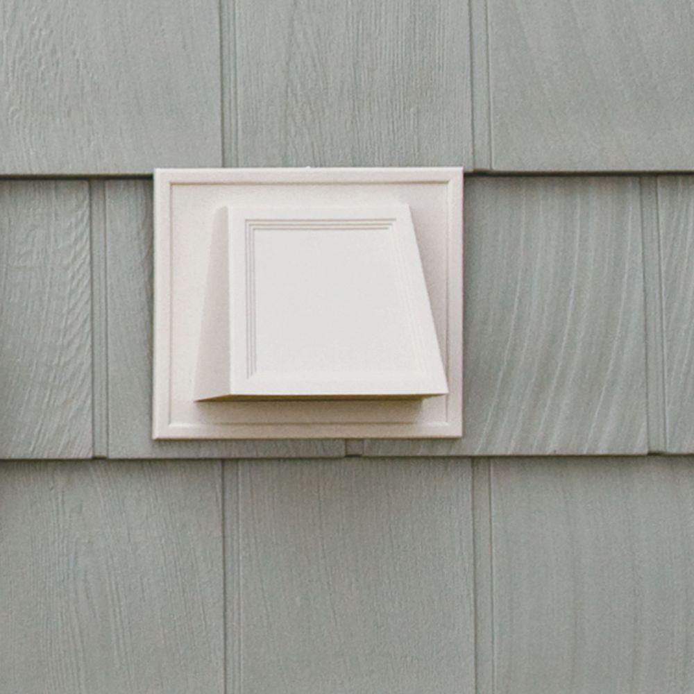 4 In. Hooded Siding Vent in Sandstone Maple - Super Arbor