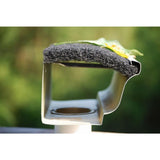 4 ft. Black Fiber 5K Style Insert Gutter Guard (8-Box) - Super Arbor