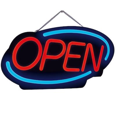 Royal Sovereign 11.8-in Multi-Function LED Open Lighted Sign