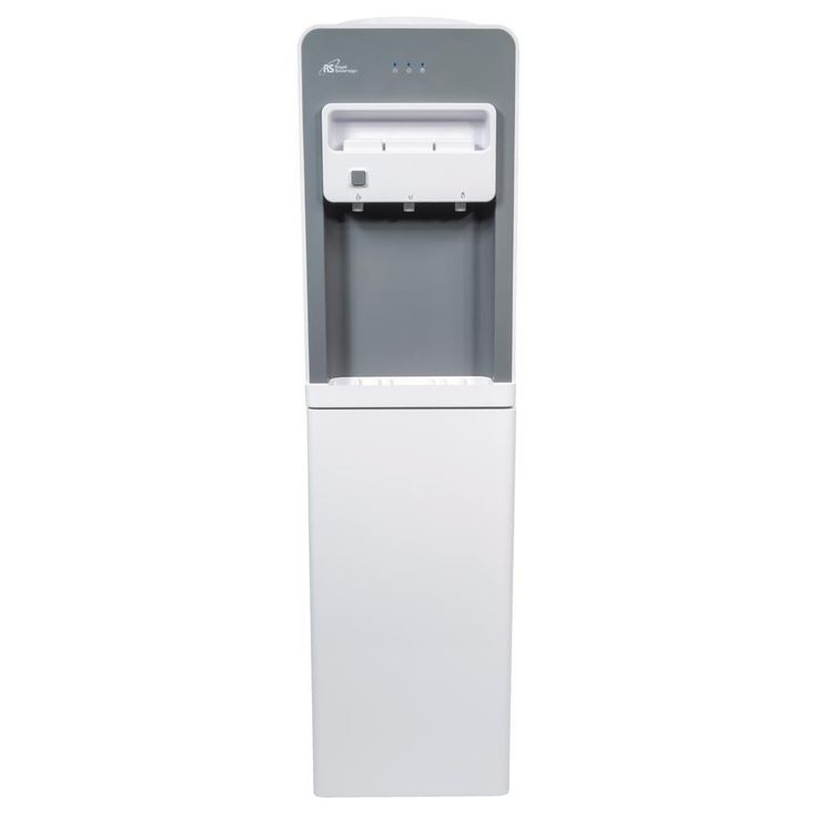 Hot and Cold Free-Standing Top Load Water Dispenser in White