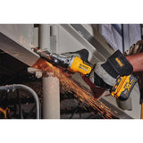 5 in. 20-Volt Cordless Small Angle Grinder with Paddle Switch and Kickback Brake (Tool-Only) - Super Arbor