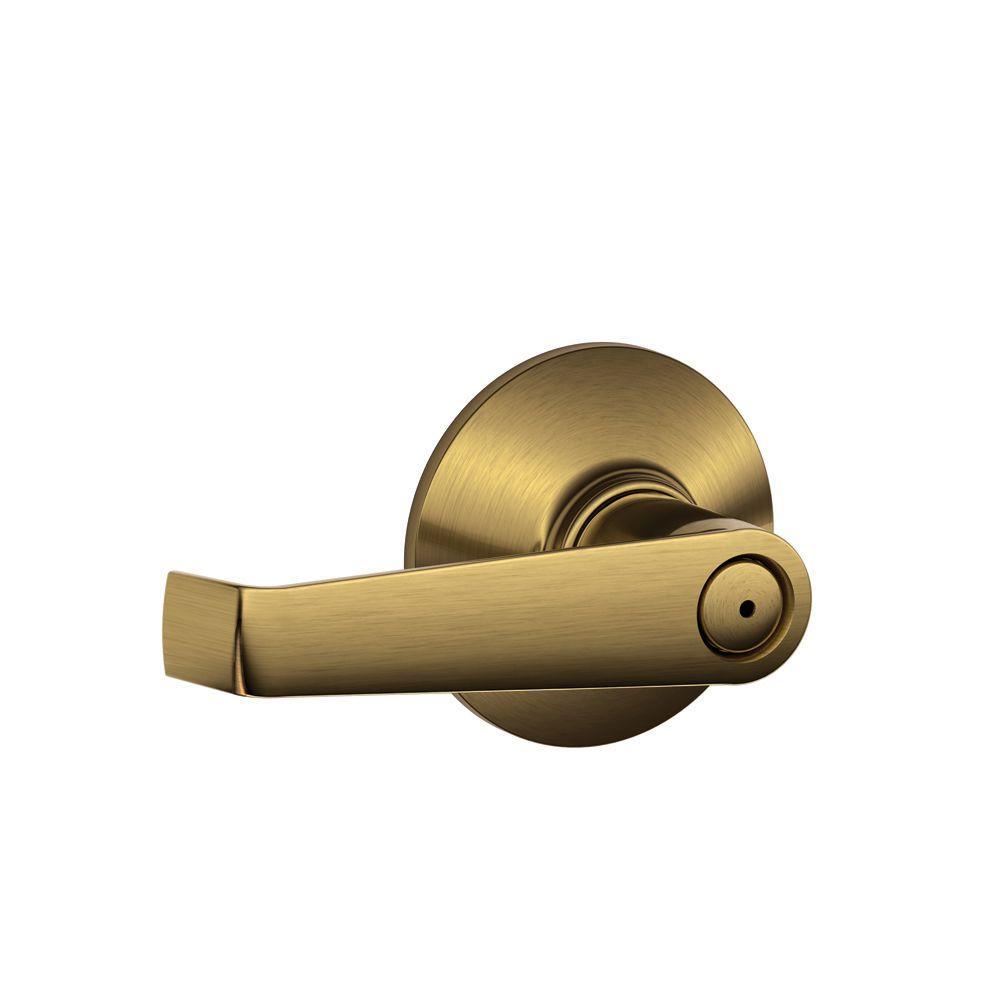 Elan Series Satin Chrome Commercial Bed and Bath Door Lever - Super Arbor