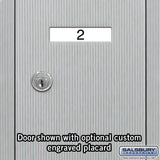 Aluminum Surface-Mounted USPS Access Vertical Mailbox with 4 Door - Super Arbor