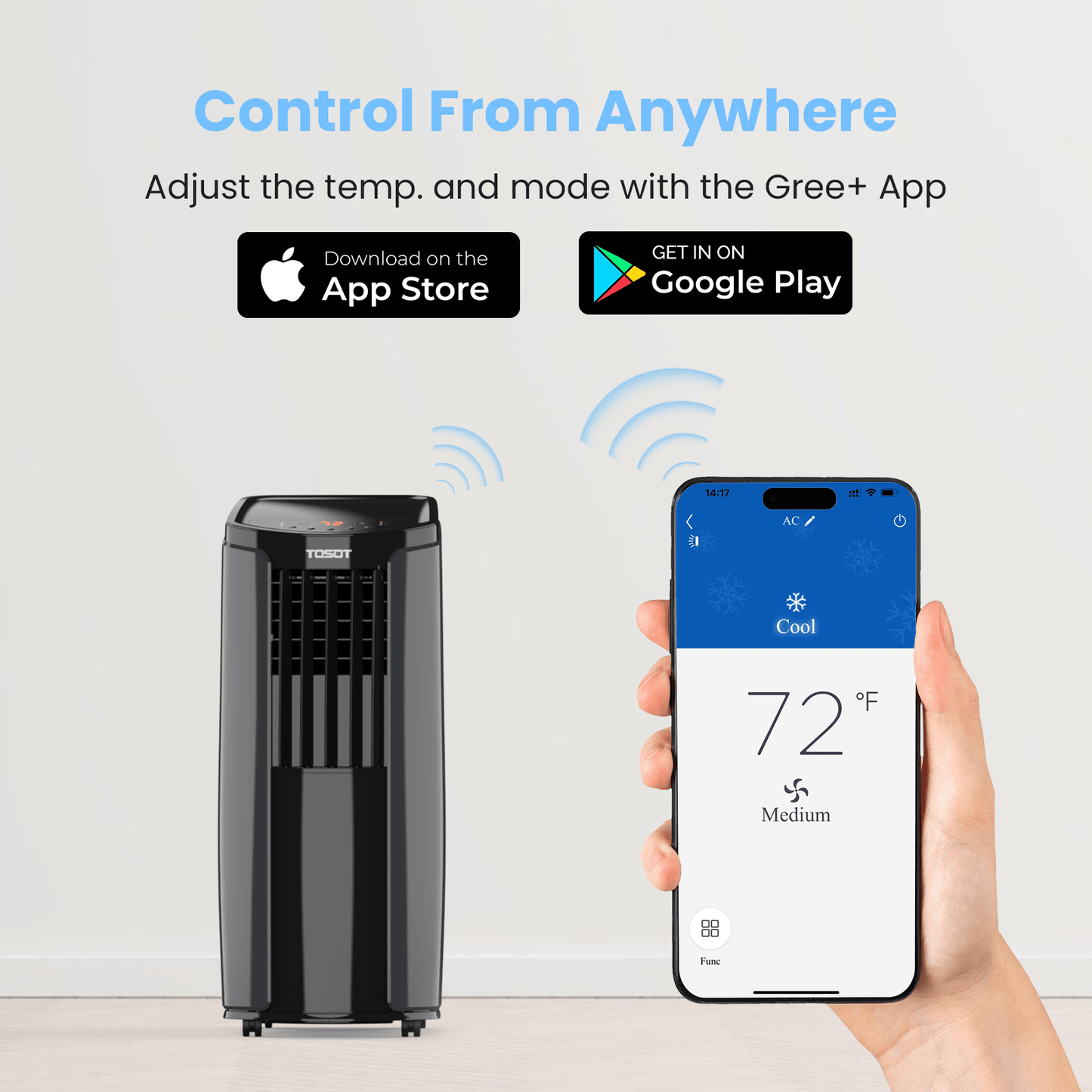 Shiny 10,200 BTU Portable Air Conditioner image 3