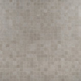 Lux Tile New Rock Fumo Light Gray 2x2 Matte Porcelain Mosaic Tile