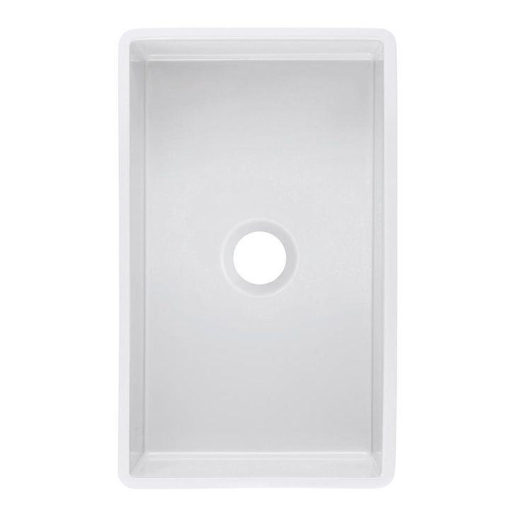 Sutton Place Farmhouse Fireclay 30 in. Single Bowl Kitchen Sink with Grid with Grid and Strainer