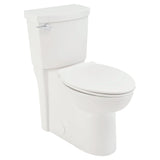 American Standard Clean White WaterSense Elongated Chair Height 2-Piece Toilet, 12-in Rough-In, 1.28 GPF, Includes Seat